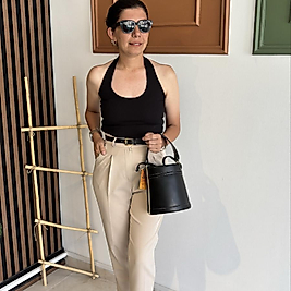 Boyundan geçmeli fitilli body